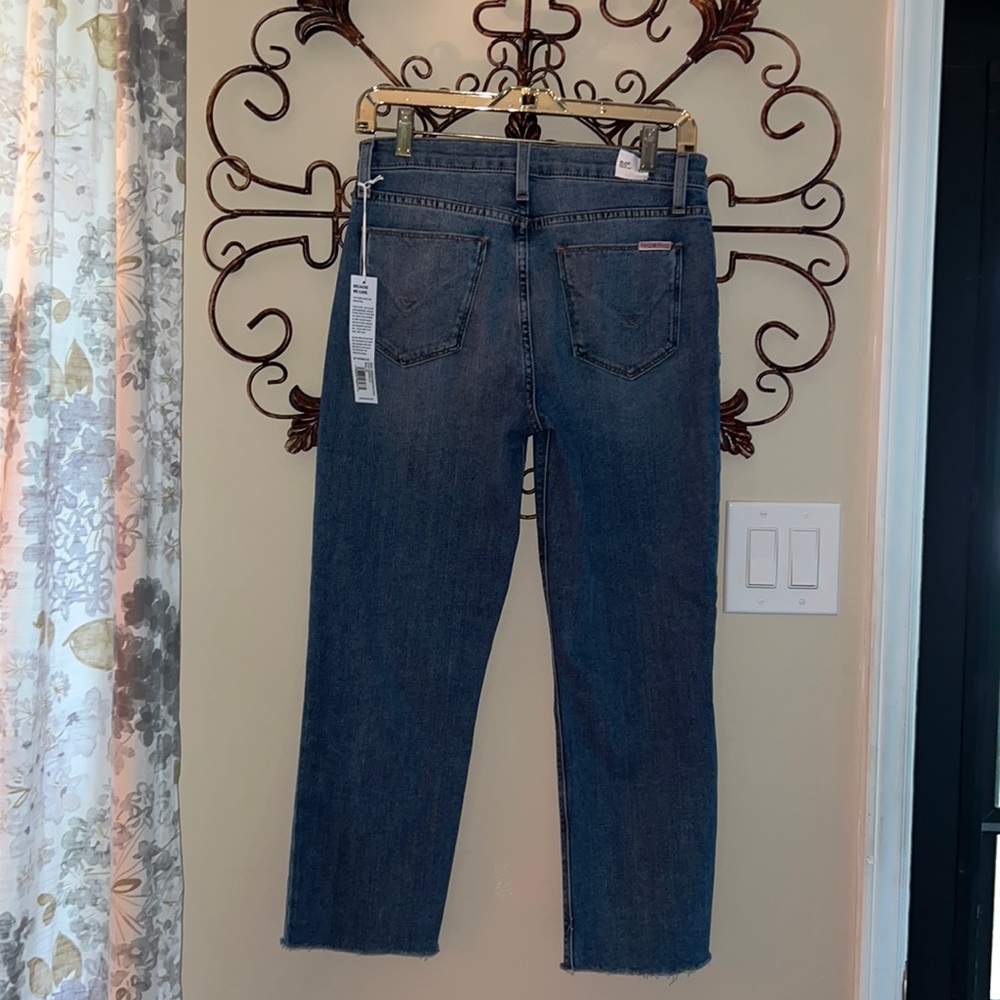 HUDSON BLAIR HIGH RISE STRAIGHT CROP in DANIELLA - Picture 3 of 10